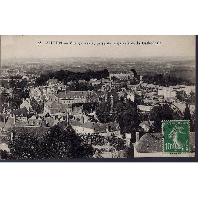 71 - Autun - Vue générale prise de la cathédrale
