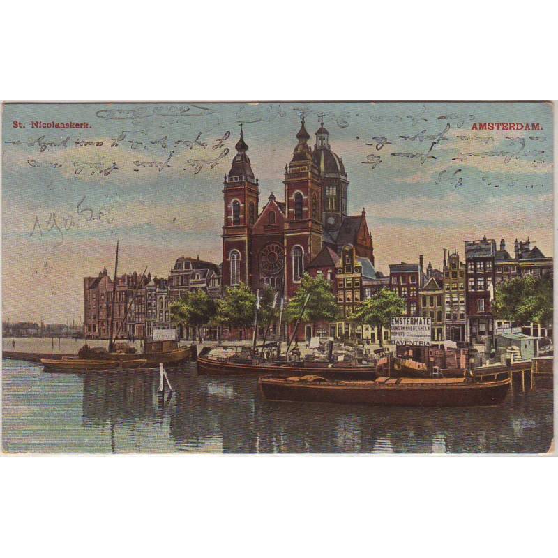 Pays-Bas - Amsterdam - Nicolaaskerk - 1905