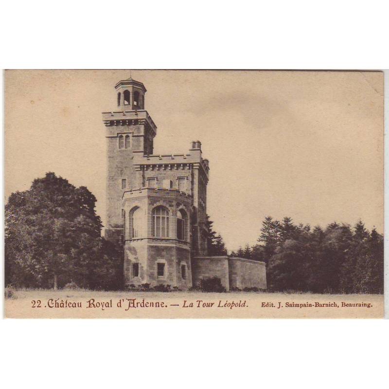 Belgique - Chateau royal d'ardenne - Tour Leopold