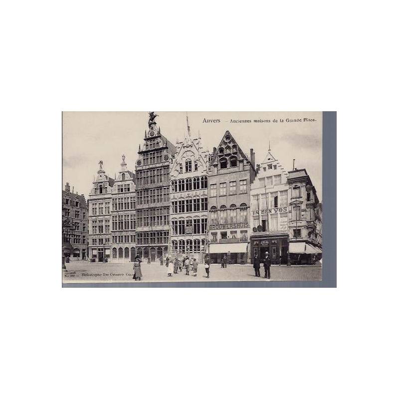 Belgique - Anvers - Anciennes maisons