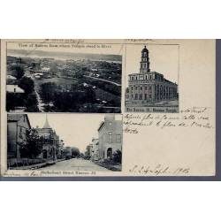 USA - Nauvoo - Multivue - Mormon Temple 1904