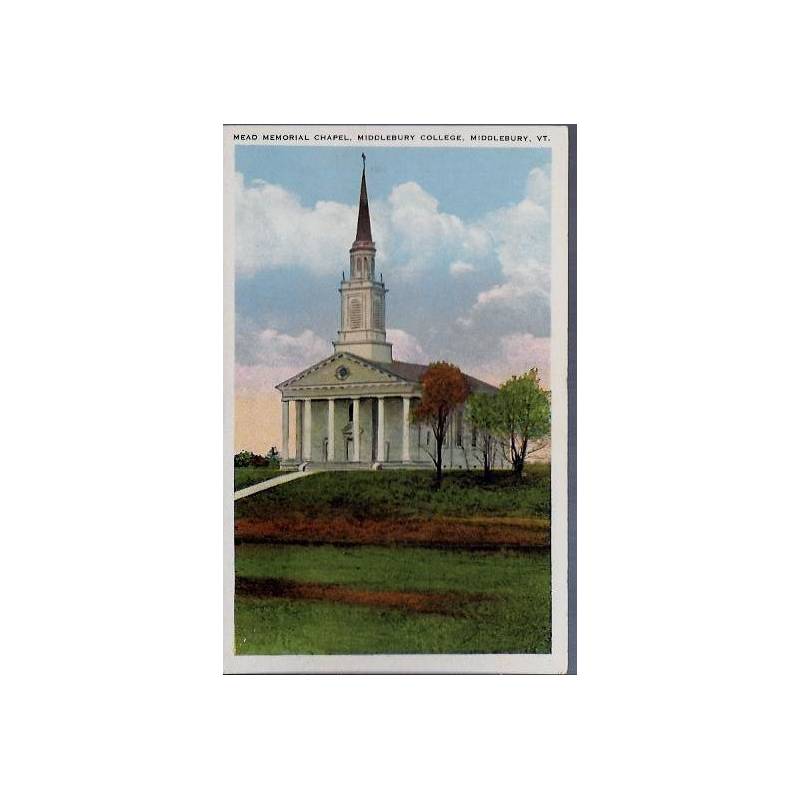 USA - Middlebury VT. - Mead Memorial Chapel