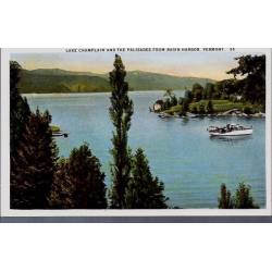 USA - Lake Champlain from Basin Harbor Vermont