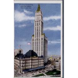 USA - New York - Woolworth Bldg. and Post Office
