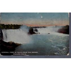 USA - Gal view of falls from the bridge - Niagara 