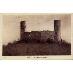 68 - Barr - Le château d'Andlau - Voyagé - Dos divisé