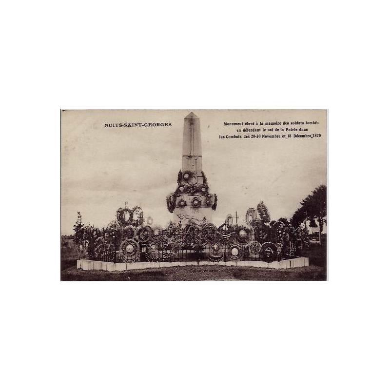 21 - Nuits-Saint-Georges - Monument élevé à la  mémoire des soldats tombés en 
