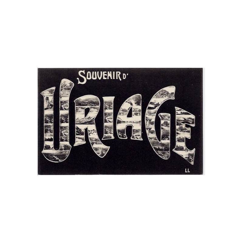 38 - Uriage - Souvenir d'Uriage -Non voyagé - Dos divisé
