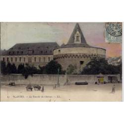 44 - Nantes - La Tourelle du château - Voyagé - Dos non divisé