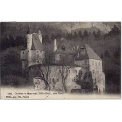 74 - Menthon - Château de Menthon  côté Nord - XIIIeme siècle - Voyagé - Dos d