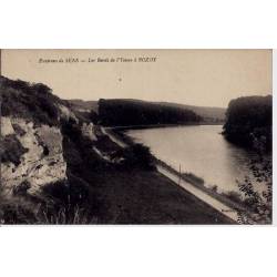 89 - Environs de Sens - Les bords de l'Yonne à Rozoy - Voyagé - Dos divisé