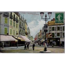 03 - Vichy - Perpesctive de la rue de Nîmes - Voyagé - Dos divisé...
