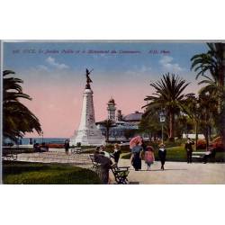 06 - Nice - Le jardin Public et le monument du centenaire - Non voyagé - Dos...