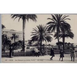 06 - Nice - Les palmiers au jardin Public -  Non voyagé - Dos divisé...