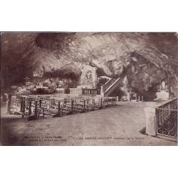 13 - La Sainte-Baume - Intérieur de la grotte - Voyagé - Dos divisé...