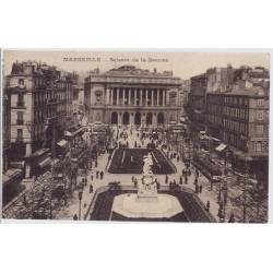 13 - Marseille - Square de la Bourse - Non voyagé - Dos divisé...