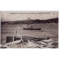 13 - Marseille - Panorama de la corniche - Vue prise du château d'If - Non v...