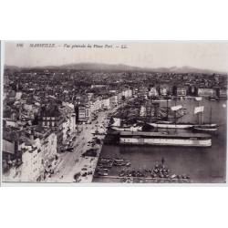 13 - Marseille - Vue générale du vieux port - Non voyagé - Dos divisé...