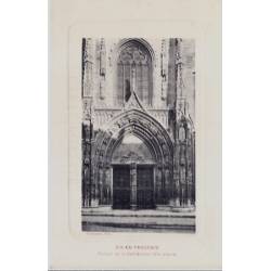 13 - Aix en provence - Portail de la cathédrale XVeme siècle - Non voyagé - ...