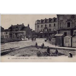 14 - Langrune-sur-mer - La cale et le grand-Hôtel - Non voyagé - Dos divisé...