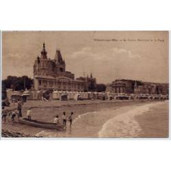 14 - Villers-sur-Mer - Le casino Municipal et la plage - Voyagé - Dos divisé...