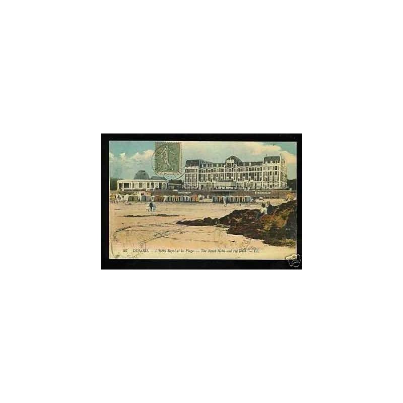 35 - Dinard - L'Hotel royal et la plage