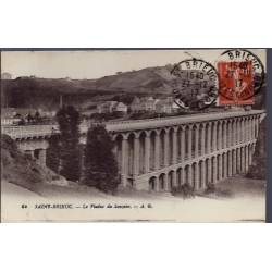 22 - Saint-Brieuc - Le Viaduc du Souzain - Voyagé - Dos divisé...