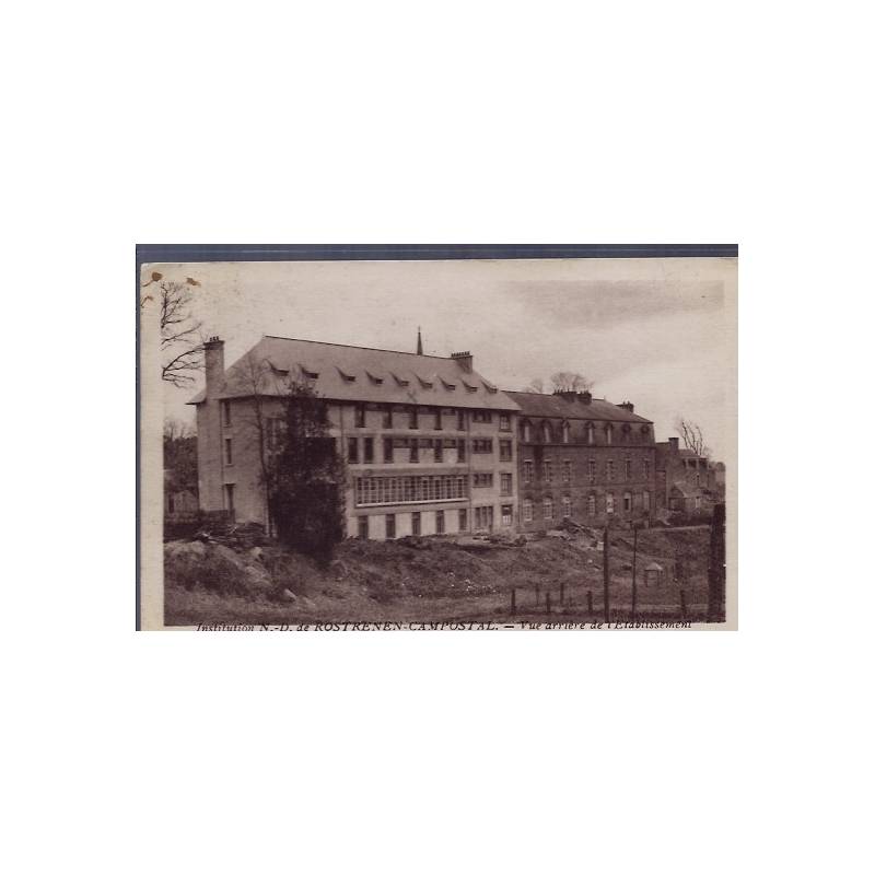22 - Institution N-D de Rostrenen-Campostal - Vue arrière de l'établissement...