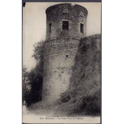 23 - Boussac - La vieille Tour du château -  Voyagé - Dos divisé...