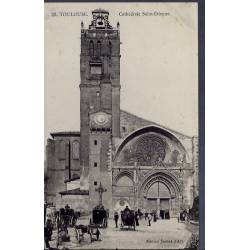 31 - Toulouse - Cathédrale Saint-Etienne - Non voyagé - Dos divisé...