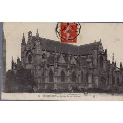 33 - Bordeaux - Eglise Saint-Michel - Voyagé - Dos divisé...