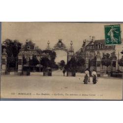 33 - Bordeaux - Parc Bordelais - la grille, vue intérieure et Avenue Carnot...