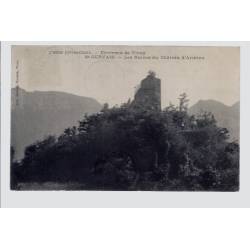 38 - Environs de Vinay - St Gervais - Les ruines du château d' Armieu - Voy...