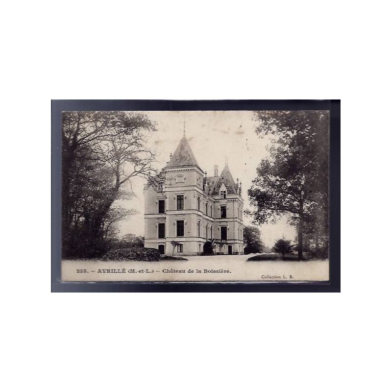 49 - Avrillé - Château de la Boissière - Voyagé - Dos divisé...