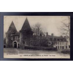 49 - Gesté - Château du Plessis - les Tours - Voyagé - Dos divisé...