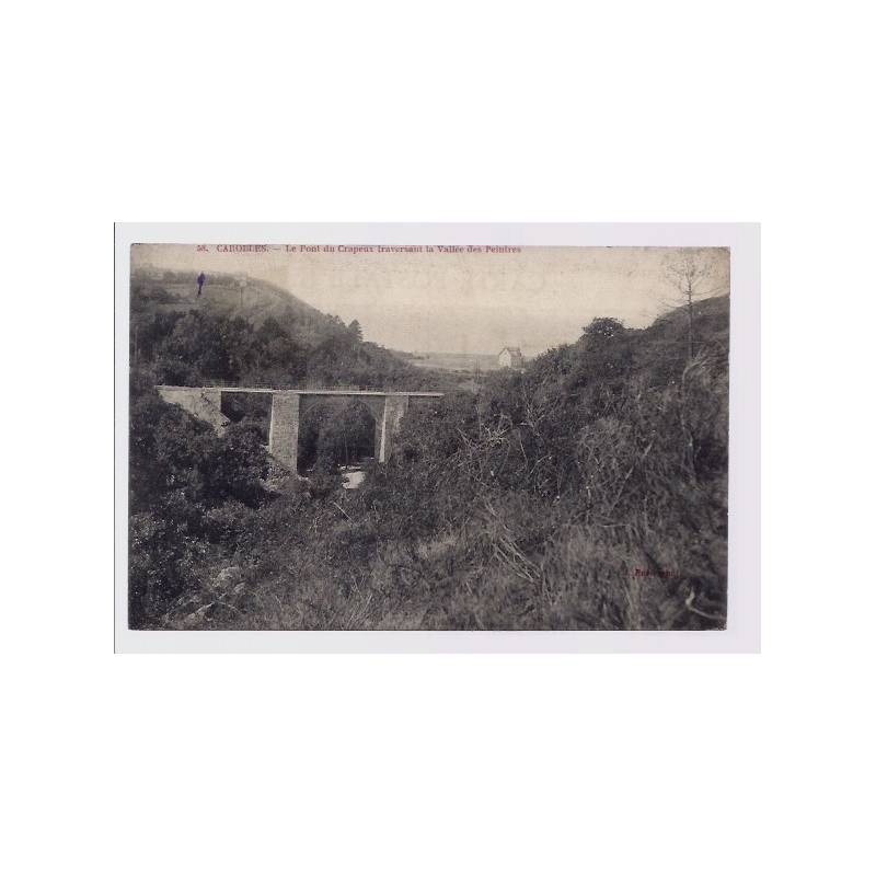 50 - Carolles - Le pont du Crapeux traversant la vallée des Peintres - Voyagé