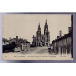 51 - Lepine - La Grande-rue et la Basilique Notre-Dame - Non voyagé - Dos div