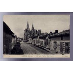 51 - Lepine - Vue sur l' église Notre-Dame - Non voyagé - Dos divisé