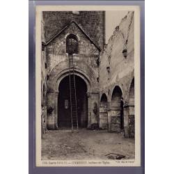 51 - Sommesous - intérieur de l'église - Guerre 1914-1915 - Non voyagé - Dos 