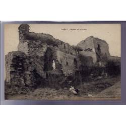 54 - Prény - Ruines du château - Non voyagé - Dos divisé