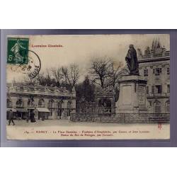 54 - Nancy - La place Stanislas - fontaine d' Amphitrite, par Guibal et Jean 