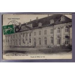 54 - Toul - Façade de l' Hôtel de Ville - Voyagé - Dos divisé
