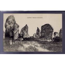 56 - Carnac - Menhirs de Kermario - Voyagé - Dos divisé