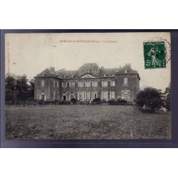 61 - Avernes-St-Gourgon - Le château - Voyagé - Dos divisé