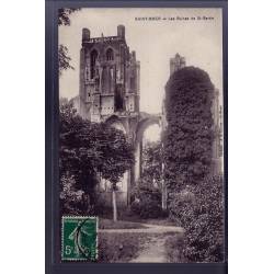 62 - Saint-Omer - Les Ruines de St Bertin - Voyagé - Dos divisé