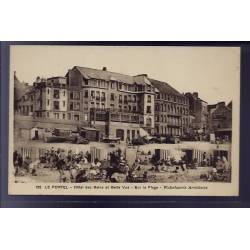 62 - Le Portel - Hôtel des Bains et belle vue sur la plage - Non voyagé - Dos