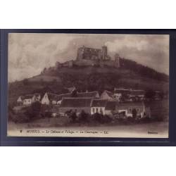 63 - Murols - Le château et village - la Charragne - Non voyagé - Dos divisé
