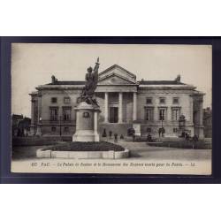 64 - Pau - Le Palais de Justice et le Monument des enfants morts pour la Patr