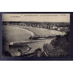 64 - Saint-Jean-de-Luz - La plage - vue prise de Bordaguin - Voyagé - Dos div