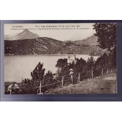 73 - Le Lac d' Annecy - Château de Duingt - vue prise de la terrasse de la gr